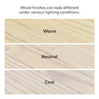 Table à manger rectangulaire Plank and Beam Verso avec pieds croisés - 72