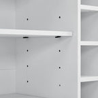 47 Meuble buffet avec comptoir en marbre et porte-verres