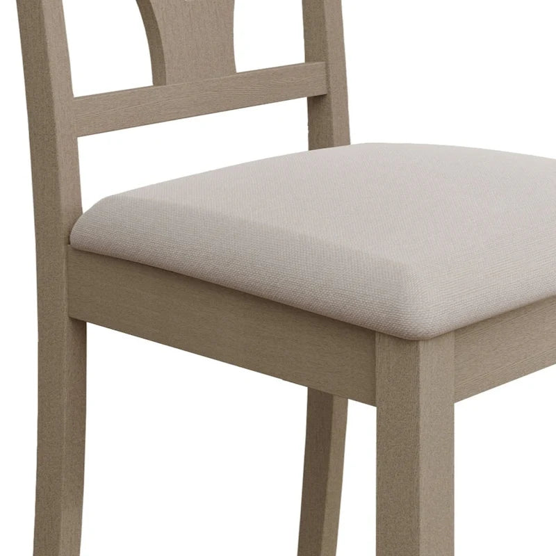 Ensemble de salle à manger en bois 5 pièces Mid-Century CraftPorch