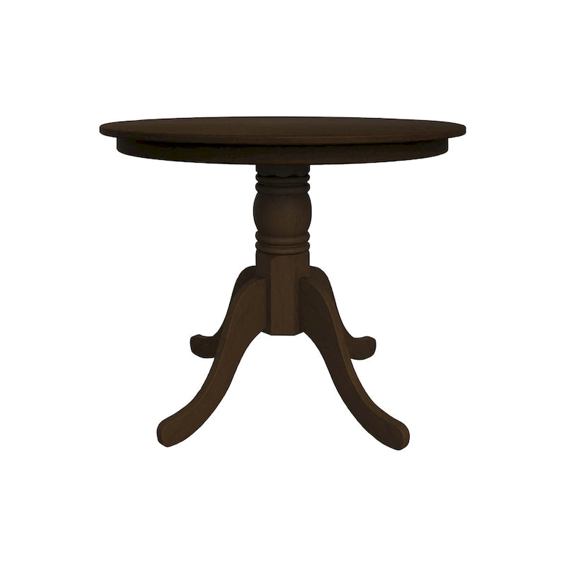 Ensemble de salle à manger en bois 5 pièces Mid-Century CraftPorch