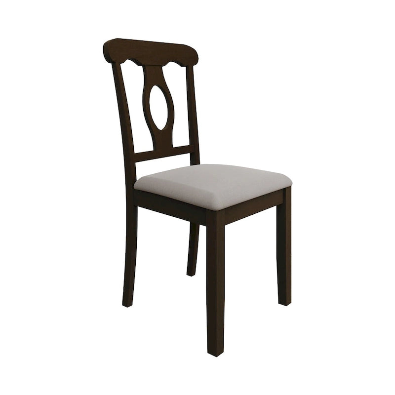 Ensemble de salle à manger en bois 5 pièces Mid-Century CraftPorch