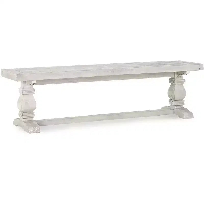 Banc de salle à manger en bois Christopher Knight Home Classic Gianna Farmhouse 66 po