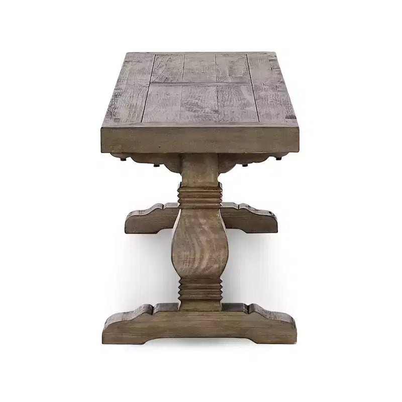 Banc de salle à manger en bois Christopher Knight Home Classic Gianna Farmhouse 66 po