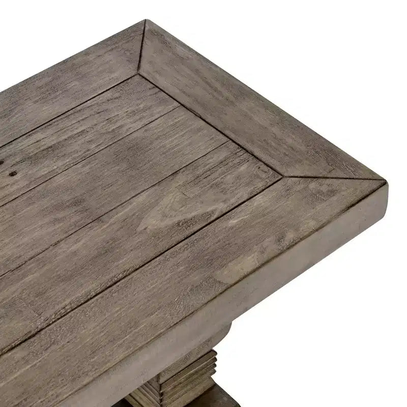 Banc de salle à manger en bois Christopher Knight Home Classic Gianna Farmhouse 66 po