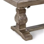 Banc de salle à manger en bois Christopher Knight Home Classic Gianna Farmhouse 66 po