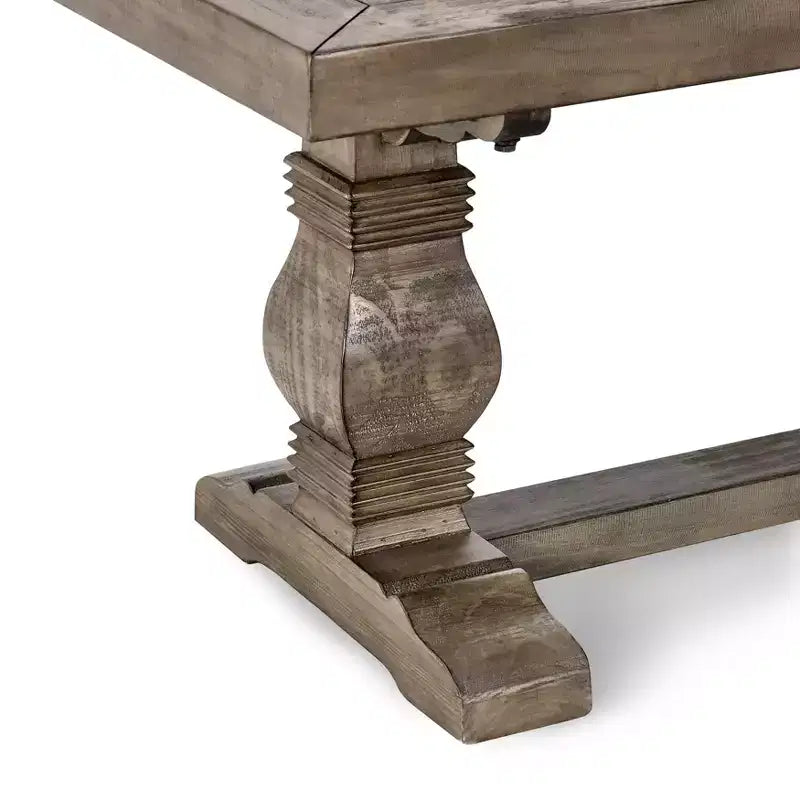 Banc de salle à manger en bois Christopher Knight Home Classic Gianna Farmhouse 66 po