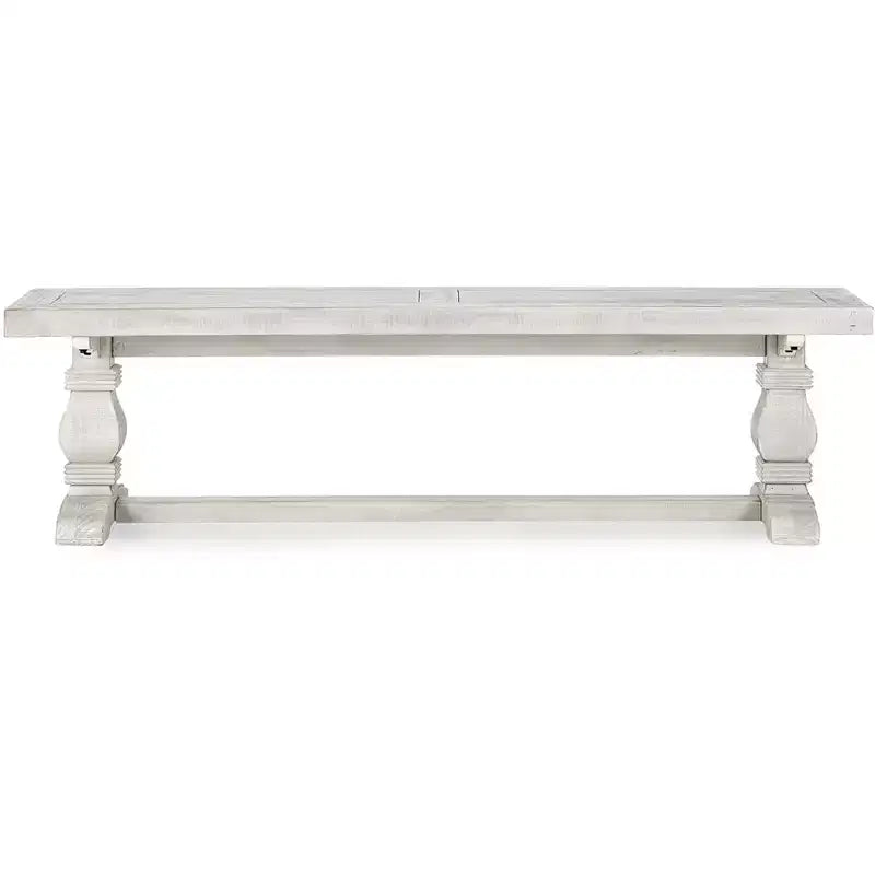 Banc de salle à manger en bois Christopher Knight Home Classic Gianna Farmhouse 66 po