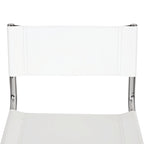 Chaise d'appoint Cantilever Breuer Chair Company Mart Stam avec cadre chromé (divers coloris de cuir reconstitué)