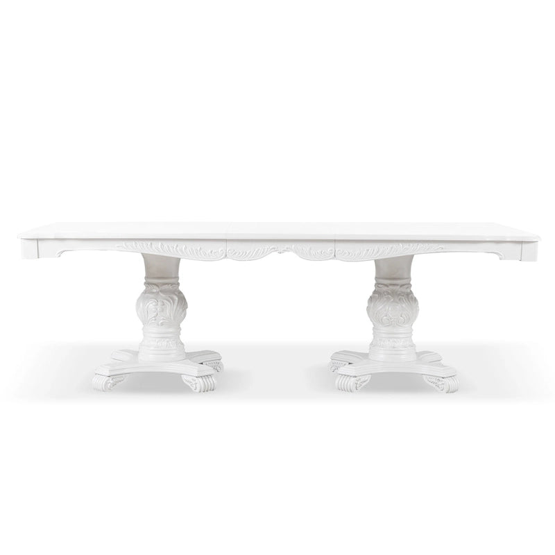 Ensemble de salle à manger extensible 9 pièces en bois massif traditionnel Eugene Furniture of America