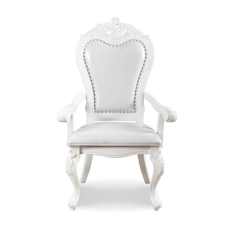 Ensemble de salle à manger extensible 9 pièces en bois massif traditionnel Eugene Furniture of America