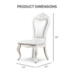 Ensemble de salle à manger extensible 9 pièces en bois massif traditionnel Eugene Furniture of America