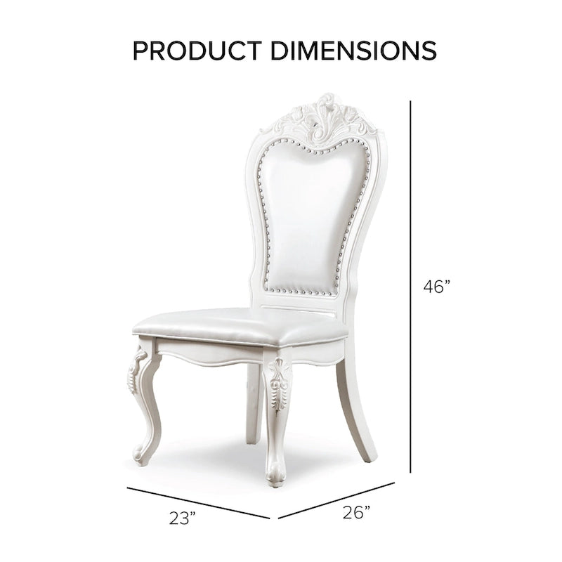 Ensemble de salle à manger extensible 9 pièces en bois massif traditionnel Eugene Furniture of America