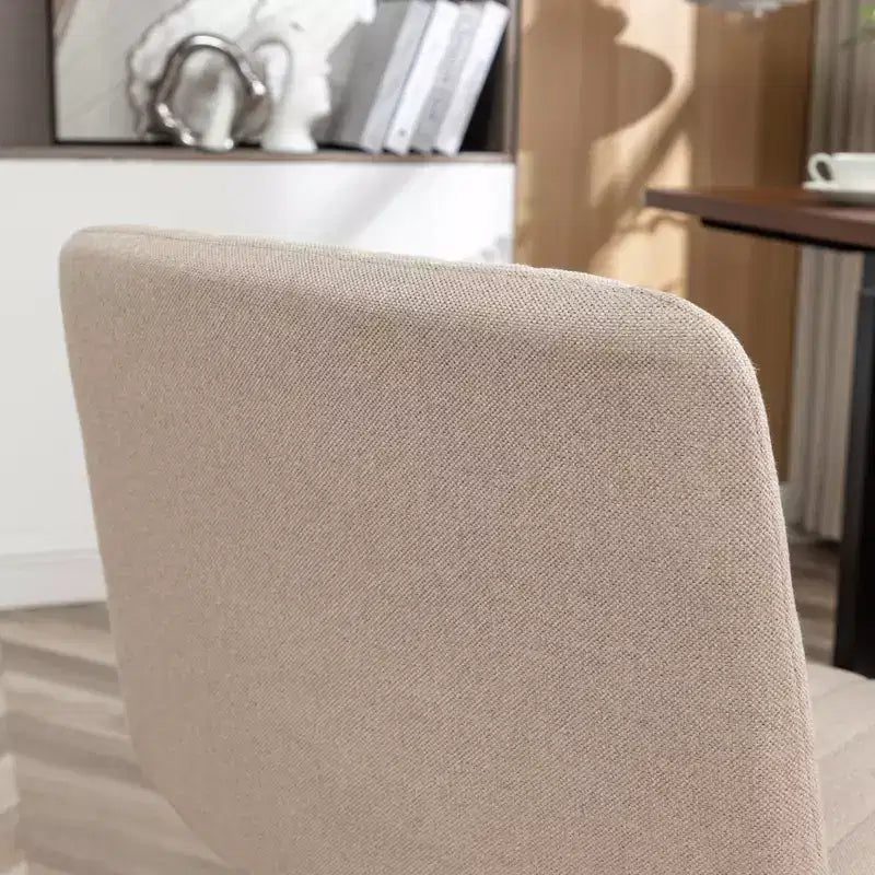 Chaise de bureau pivotante en tissu Masar de Roundhill Furniture
