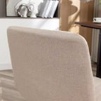 Chaise de bureau pivotante en tissu Masar de Roundhill Furniture
