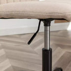 Chaise de bureau pivotante en tissu Masar de Roundhill Furniture