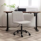 Chaise de bureau pivotante en tissu Masar de Roundhill Furniture