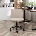 Chaise de bureau pivotante en tissu Masar de Roundhill Furniture