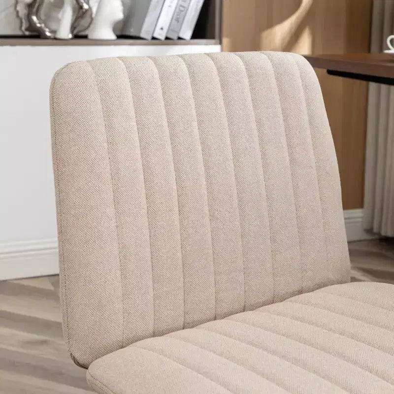 Chaise de bureau pivotante en tissu Masar de Roundhill Furniture