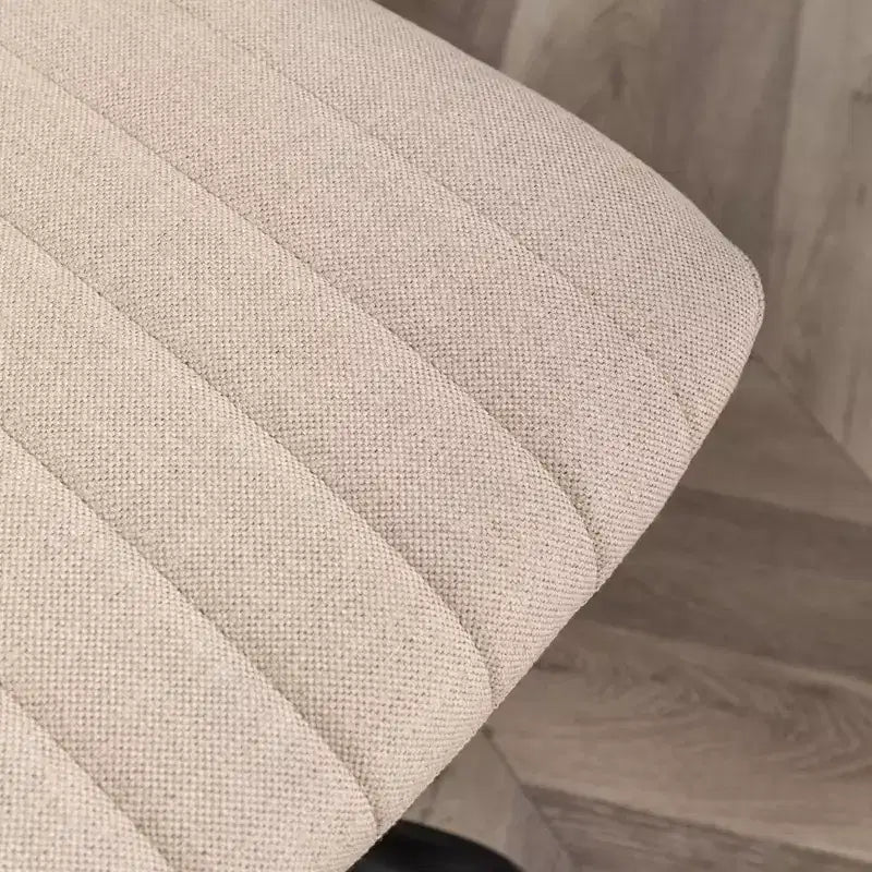 Chaise de bureau pivotante en tissu Masar de Roundhill Furniture