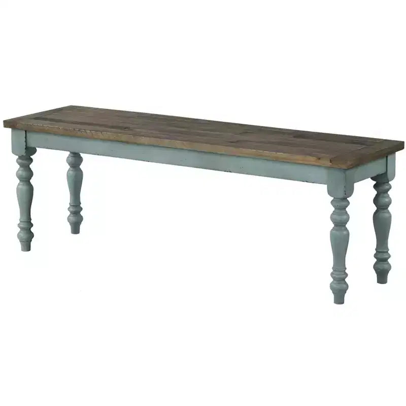 Banc de salle à manger en bois bicolore Prato de Roundhill Furniture