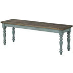 Banc de salle à manger en bois bicolore Prato de Roundhill Furniture