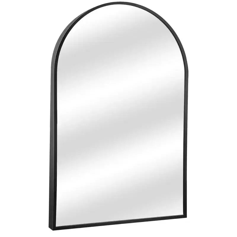 Dovelina Lot de 2 miroirs muraux modernes en arc pour salle de bain