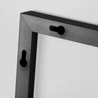 Miroir Mural Complet Dovelina Grand Miroir sur Pied Noir