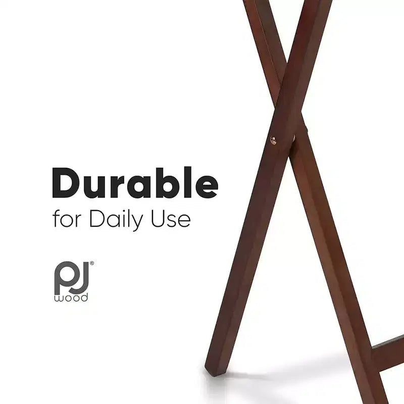 Table de plateau PJ Wood pliable et portable pour télévision/snack