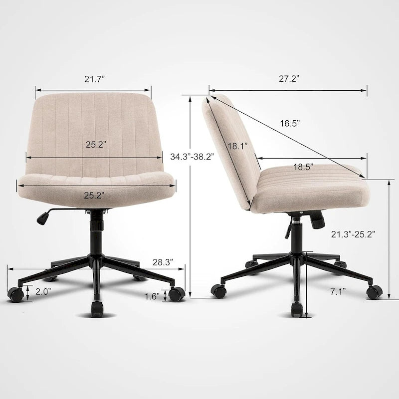 Chaise pivotante de bureau à domicile