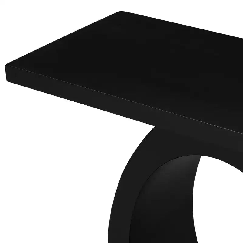 Christopher Knight Home Irma Console en bois d'acacia moderne avec base en forme d'œuf