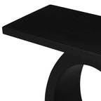 Christopher Knight Home Irma Console en bois d'acacia moderne avec base en forme d'œuf