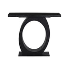 Christopher Knight Home Irma Modern Acacia Wood Egg-Shaped Base Console Table