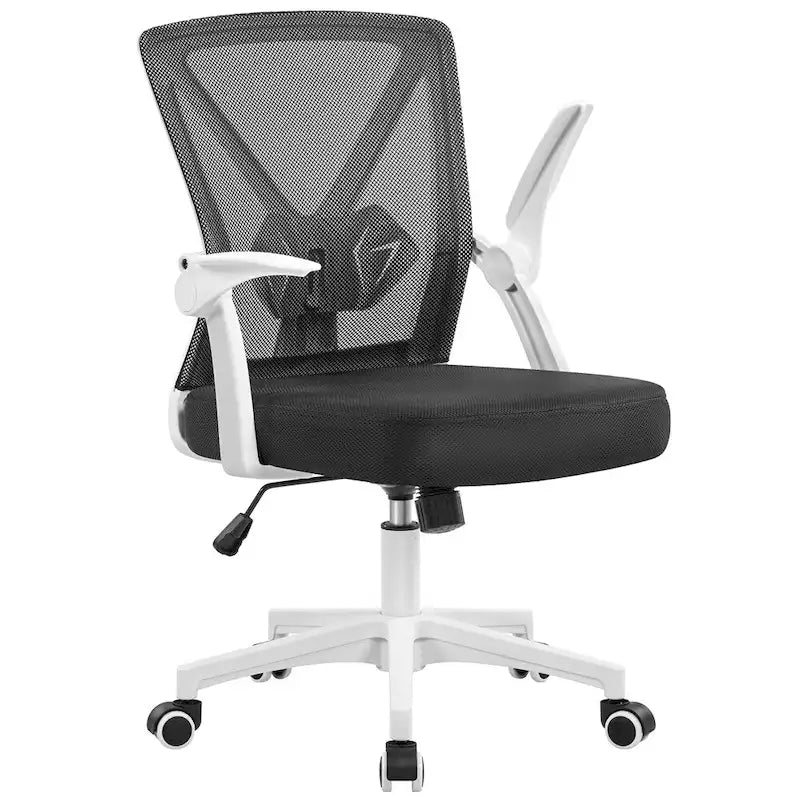 Chaise de Bureau en Maille Yaheetech avec Accoudoirs Relevables Chaise de Bureau Confortable - N/A