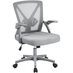 Chaise de Bureau en Maille Yaheetech avec Accoudoirs Relevables Chaise de Bureau Confortable - N/A