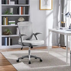 Chaise de Bureau en Maille Yaheetech avec Accoudoirs Relevables Chaise de Bureau Confortable - N/A
