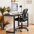 Chaise de Bureau en Maille Yaheetech avec Accoudoirs Relevables Chaise de Bureau Confortable - N/A