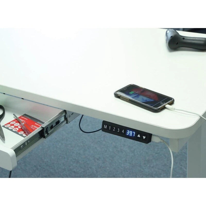 Bureau debout Motionwise de 122 cm avec fonction de hauteur réglable