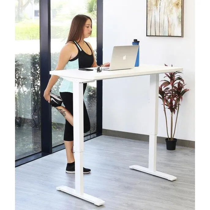 Bureau debout Motionwise de 122 cm avec fonction de hauteur réglable