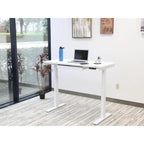 Bureau debout Motionwise de 122 cm avec fonction de hauteur réglable