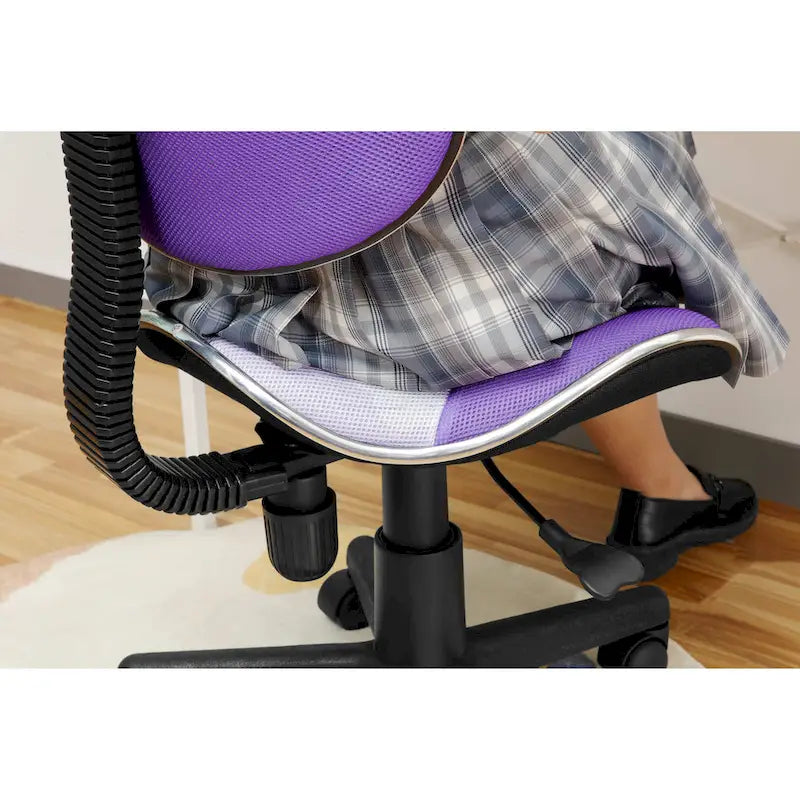 Chaise de bureau ergonomique en maille JJS avec support lombaire réglable