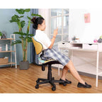 Chaise de bureau ergonomique en maille JJS avec support lombaire réglable
