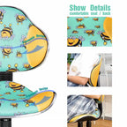 Chaise de bureau ergonomique en maille JJS avec support lombaire réglable