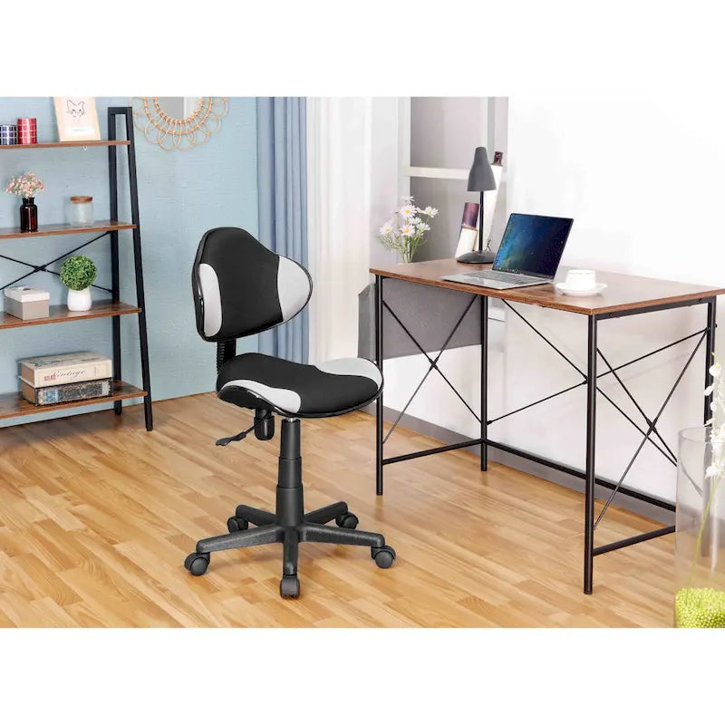 Chaise de bureau ergonomique en maille JJS avec support lombaire réglable