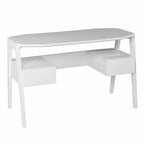 Bureau moderne blanc métallique