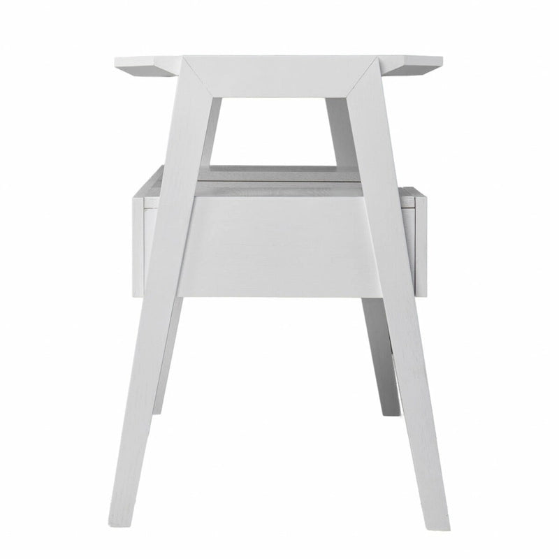 Bureau moderne blanc métallique