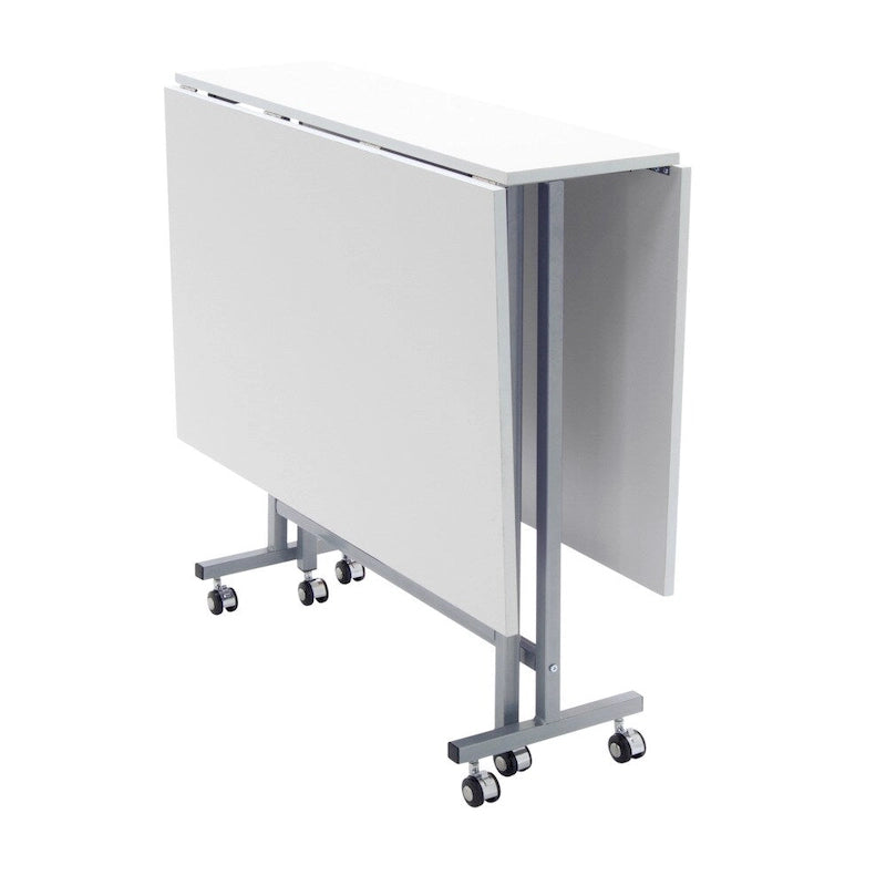 Table pour machine à coudre et de découpe Studio Designs, avec revêtement en poudre blanc