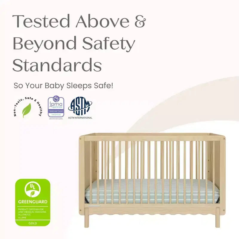 Lit de bébé convertible 4-en-1 William de Delta Children - Certifié Greenguard Gold