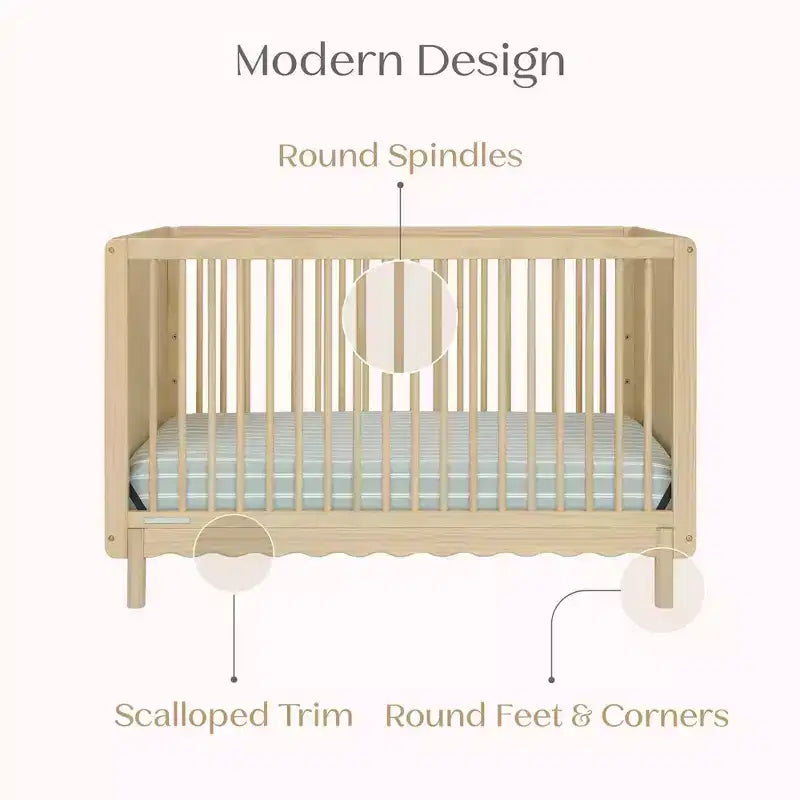 Lit de bébé convertible 4-en-1 William de Delta Children - Certifié Greenguard Gold