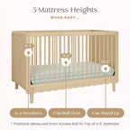 Lit de bébé convertible 4-en-1 William de Delta Children - Certifié Greenguard Gold