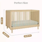 Lit de bébé convertible 4-en-1 William de Delta Children - Certifié Greenguard Gold